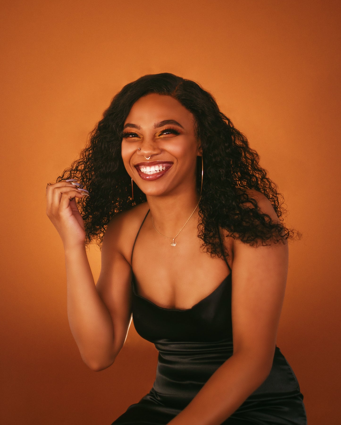Curly Frontal Wig