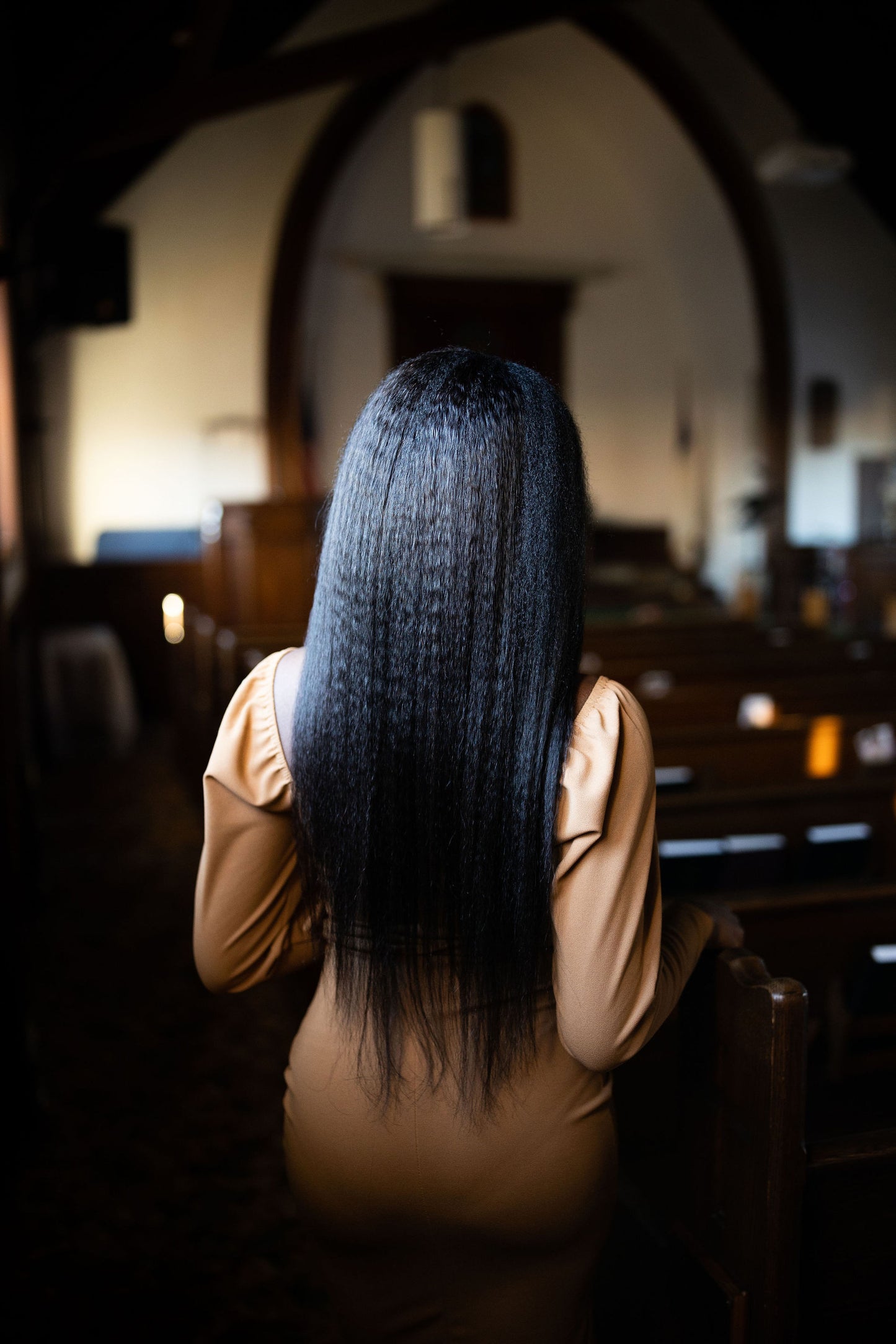 Virgin Mink Brazilian Kinky Straight U-Part Wig