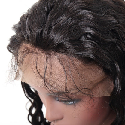 Deep Wave Frontal Wig