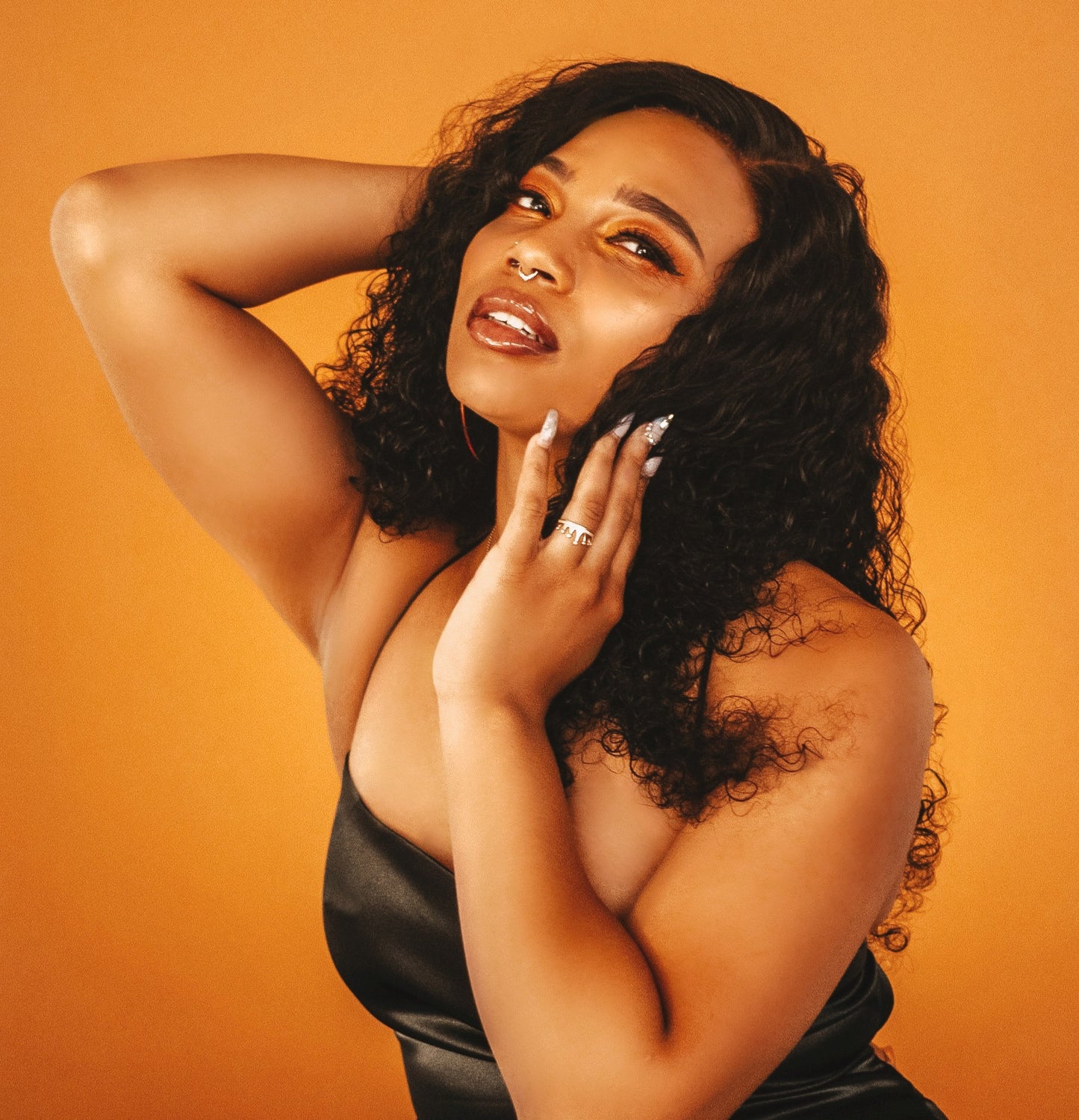 Curly Frontal Wig