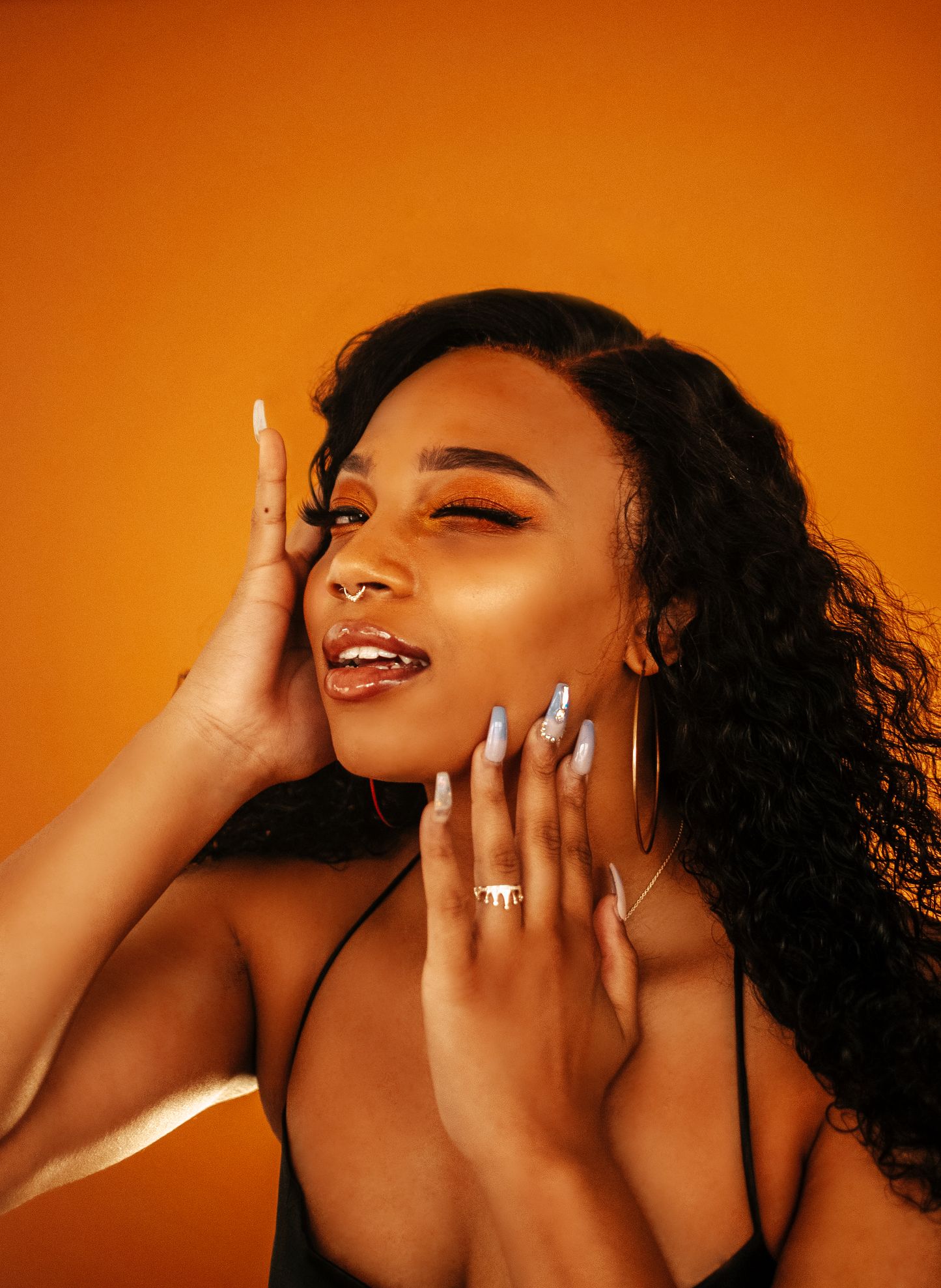 Curly Frontal Wig